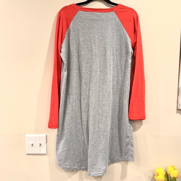 🔥Betty Boop Gray and Red Raglan Dress🔥 - Picture 2 of 5